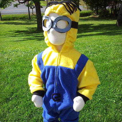 Custom Minion Costume With Goggles