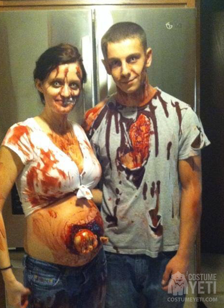 Baby Zombie Costume for pregnant Women