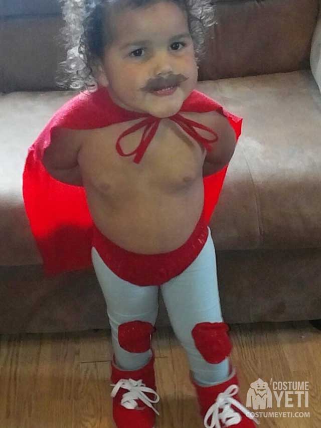 baby wrestler costume