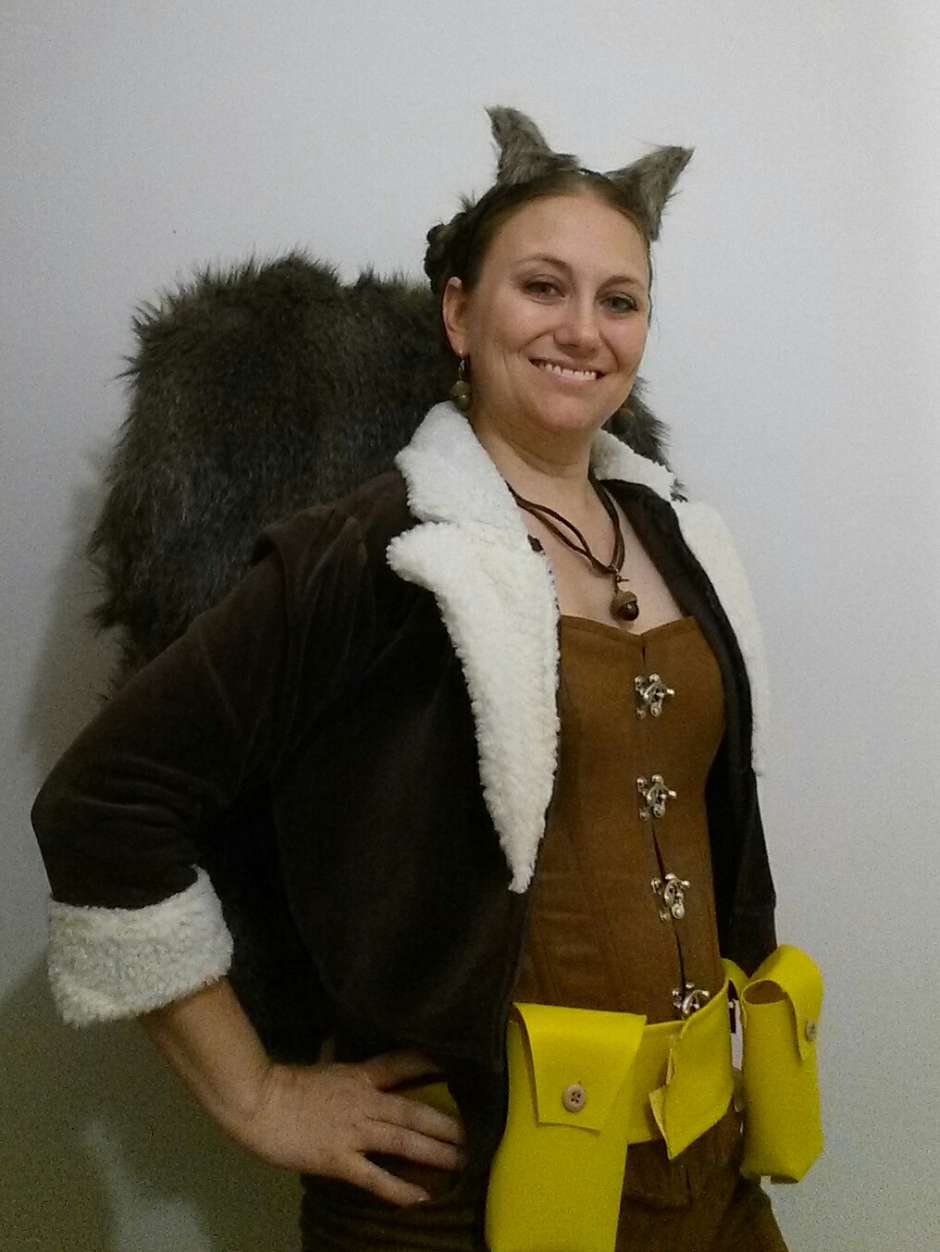 Women's Homemade Squirrel Girl Costume - Costume Yeti