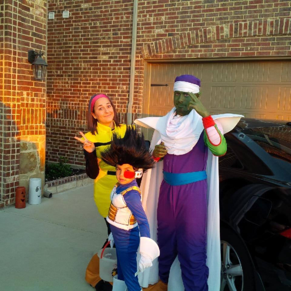 Dragon Ball Z Family Theme Costume