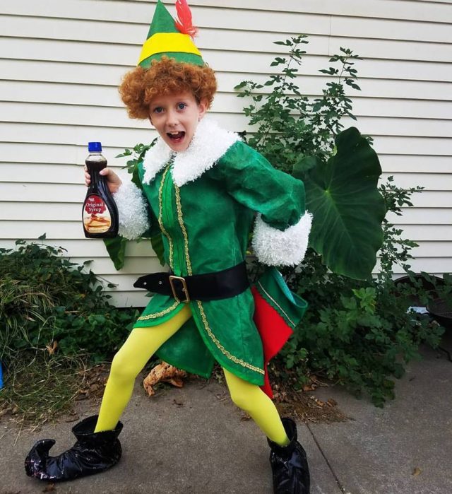 buddy the elf costume movie quality