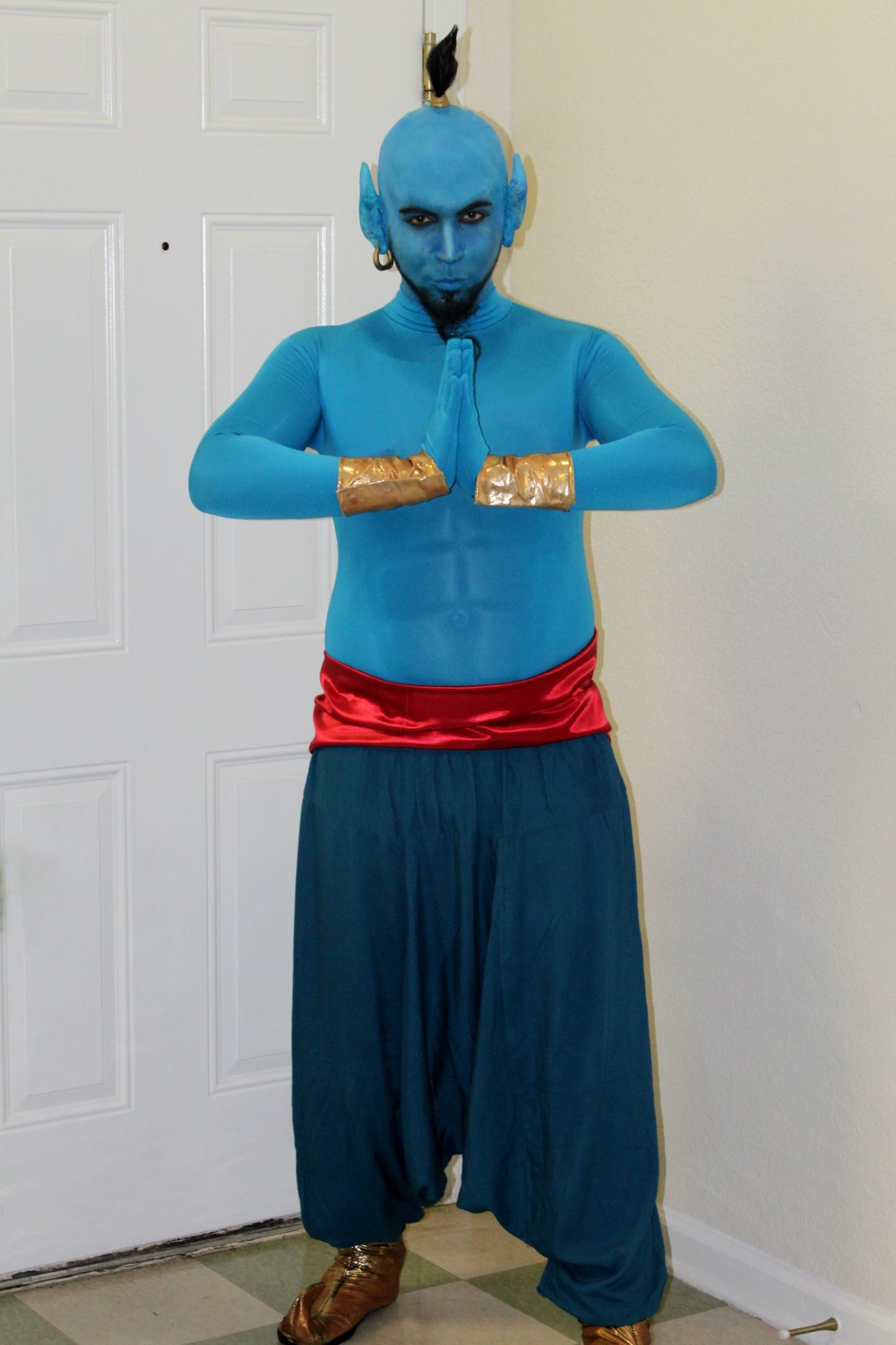 Diy Genie Costume From Aladdin Costume Yeti 